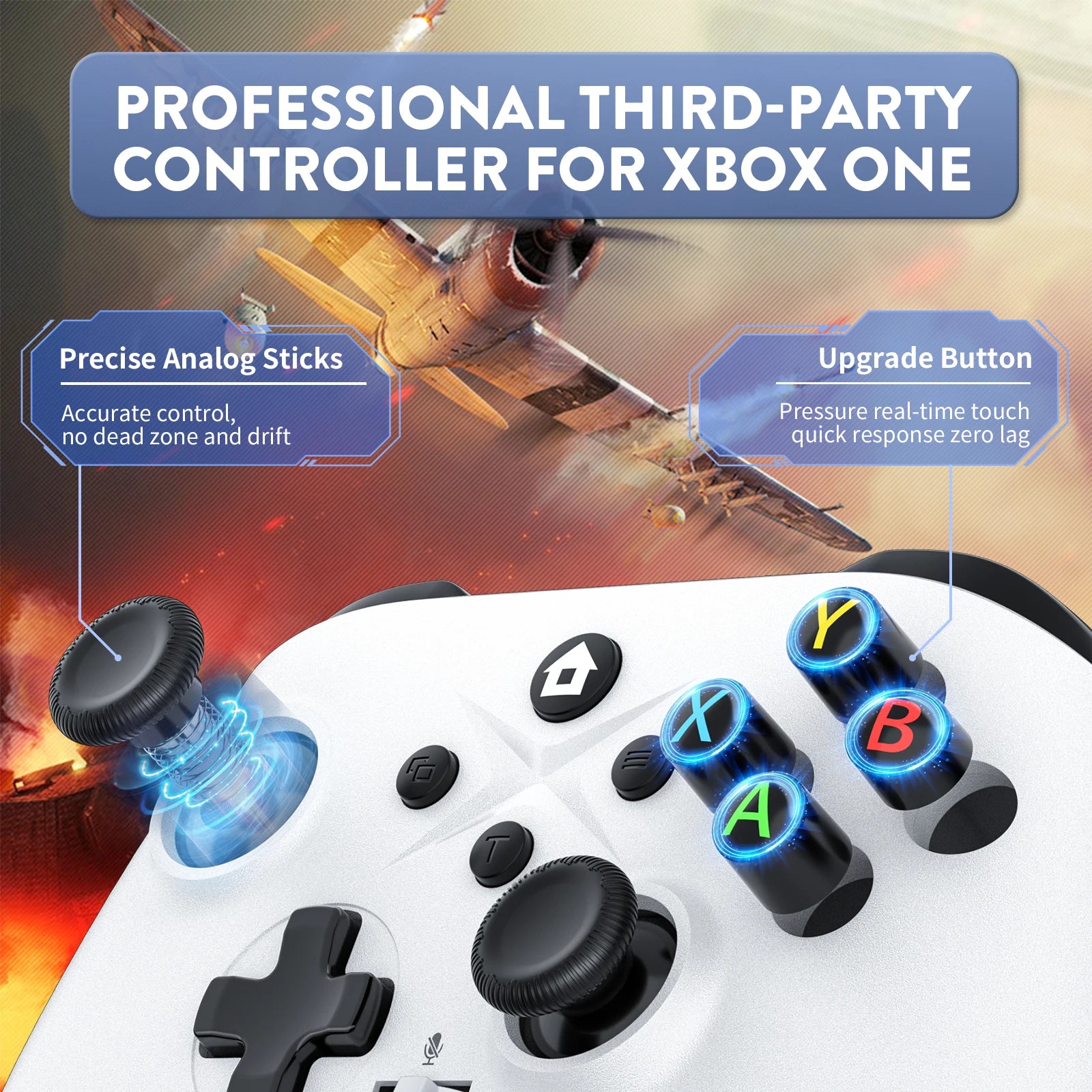 Wireless xbox controller 2.4G for Xbox One Series S X PC