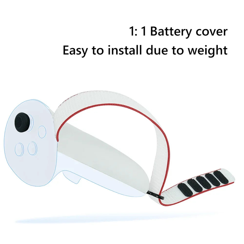 VR Headset Accessories Kit for Meta Quest 3 – Battery Cover, Joystick