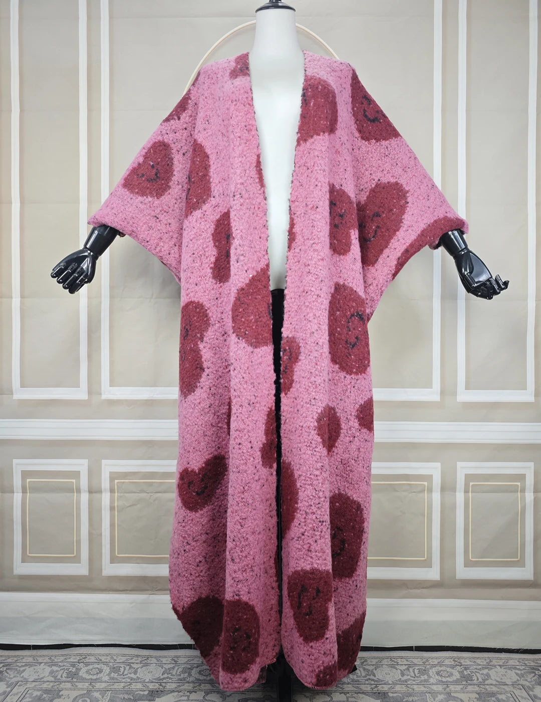 Luxury Fur Gradient Coat Poncho – Women&