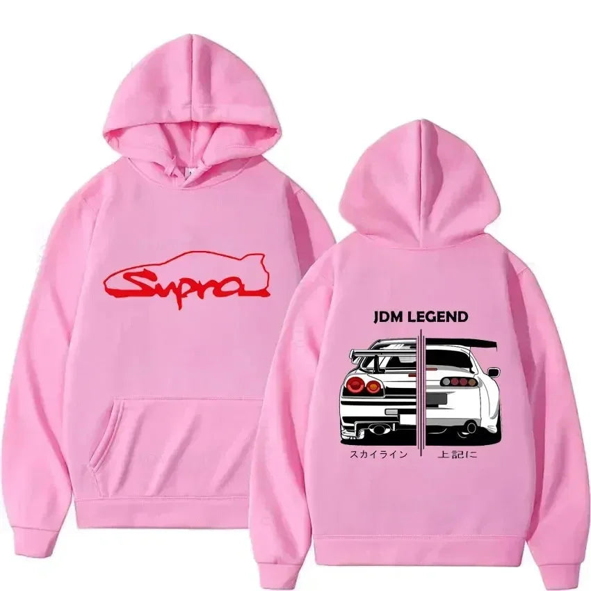 F40 Car Pattern Unisex Sweater – Warm Fall & Winter Top