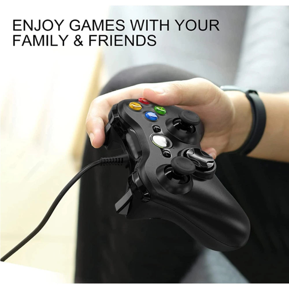 Xbox 360 Wired Game Controller for PC – Windows 7/8/10 Compatible
