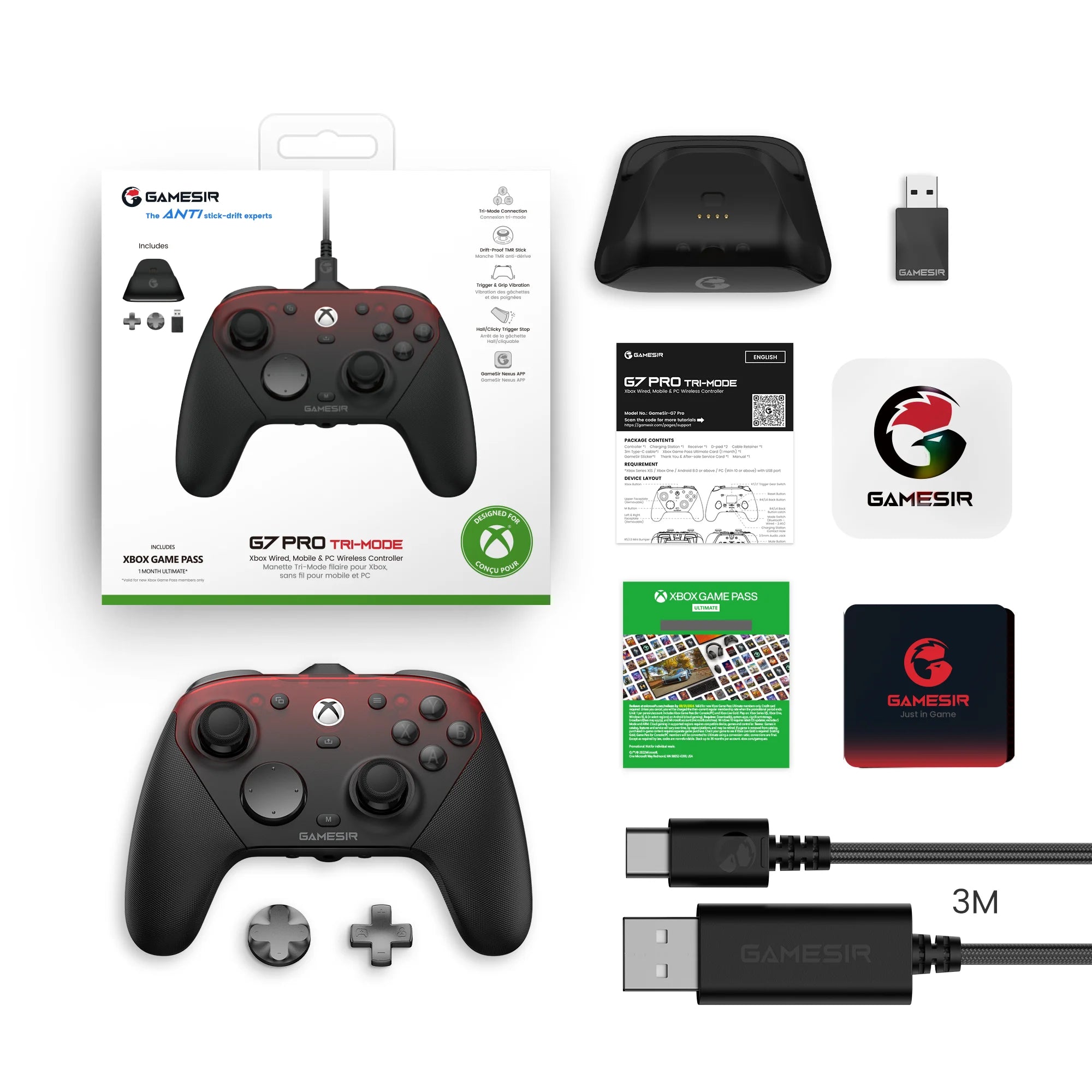 GameSir G7 Pro Xbox Gaming Controller – Wired & Wireless for Xbox Seri