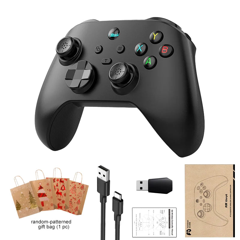 Wireless Bluetooth Gamepad Android iOS PC TV Box Controller