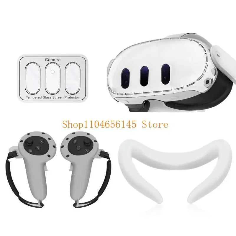 VR Headset Comfort Cover for Meta Quest 3 – Improved Gaming Experience