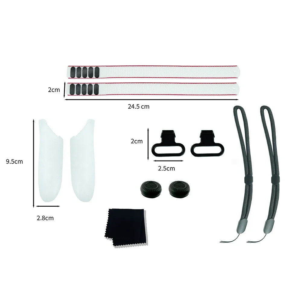 VR Headset Accessories Kit for Meta Quest 3 – Battery Cover, Joystick