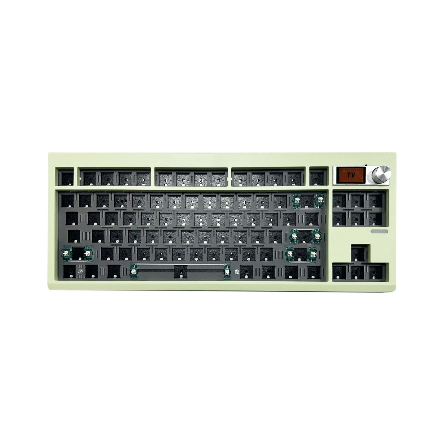 DIY Mechanical Keyboard Kit with Knob – Hot Swap & RGB Backlight