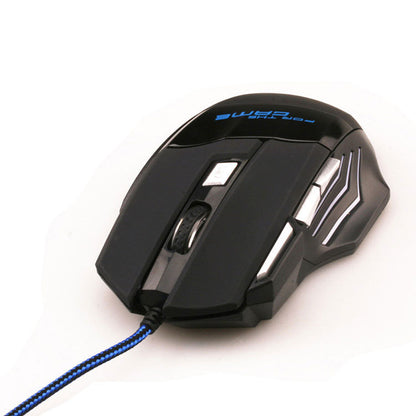 USB Gaming Mouse – 6-Button Ergonomic Design