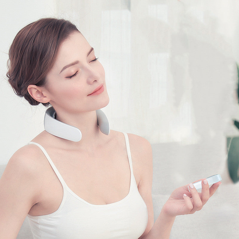 Voice Control Neck Massager – Smart Cervical Protector