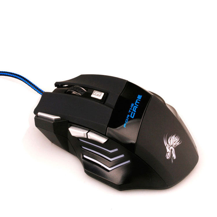 USB Gaming Mouse – 6-Button Ergonomic Design