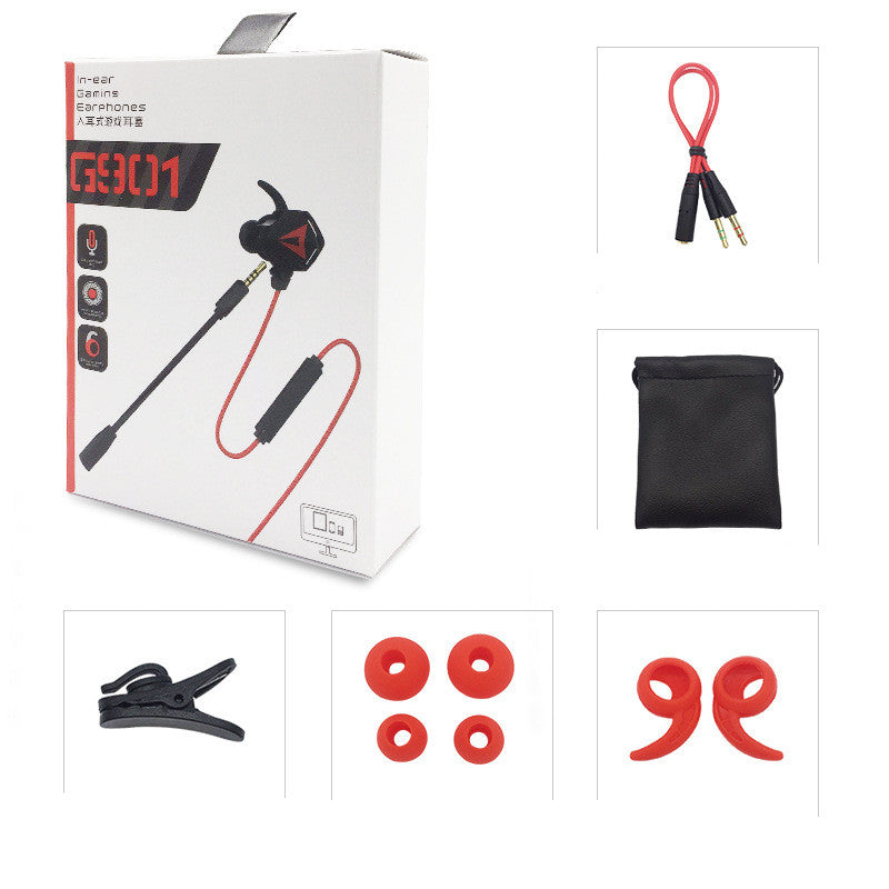 Mobile Gaming In-Ear Headset with Microphone – 20Hz-20kHz