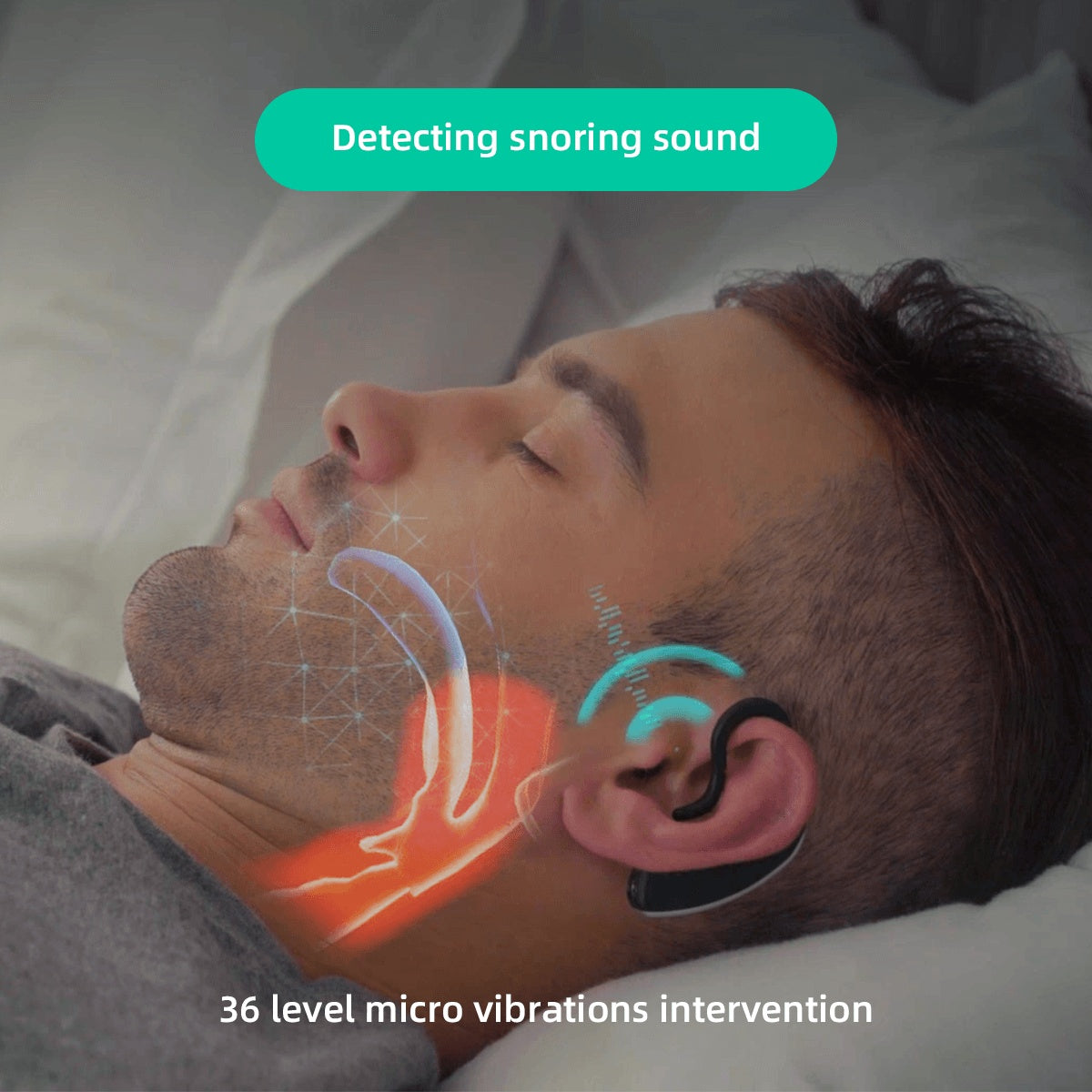 Smart Earset Anti Snoring Device – Sleep Better Tonight