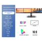 14-Inch Portable Dual Screen Monitor – HD Office Display