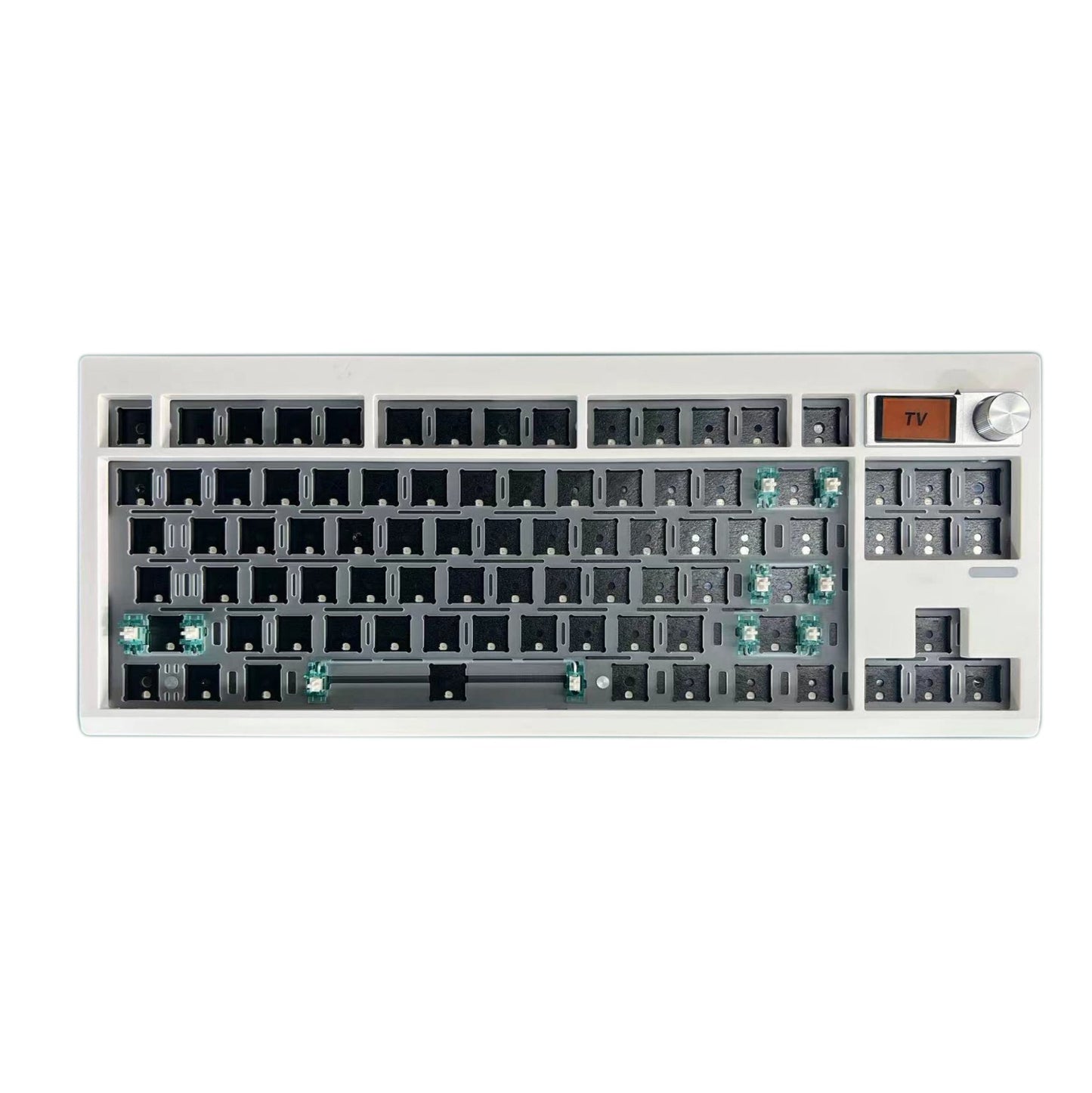 DIY Mechanical Keyboard Kit with Knob – Hot Swap & RGB Backlight