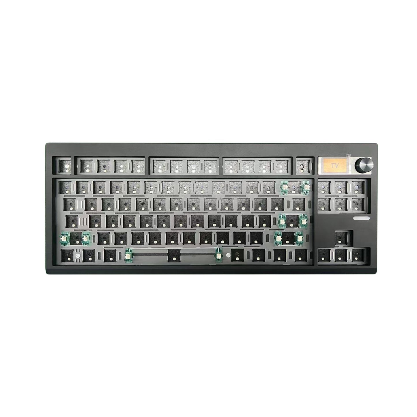 DIY Mechanical Keyboard Kit with Knob – Hot Swap & RGB Backlight
