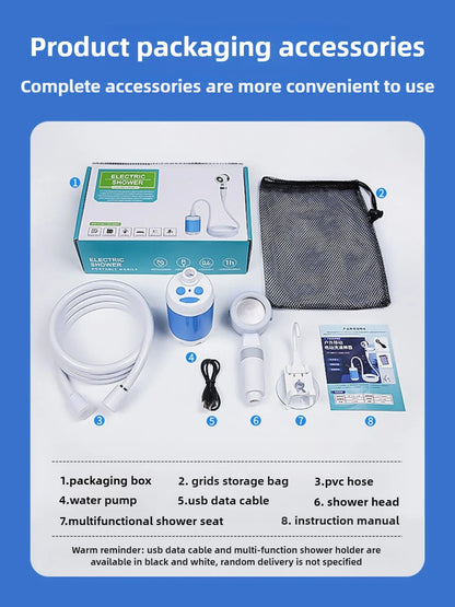 Outdoor Portable Shower Gadget – Camping &amp; Dormitory Use