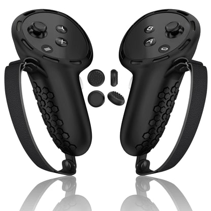 Silicone VR Controller Cover &amp; Knuckle Grip for Oculus Quest 2/3