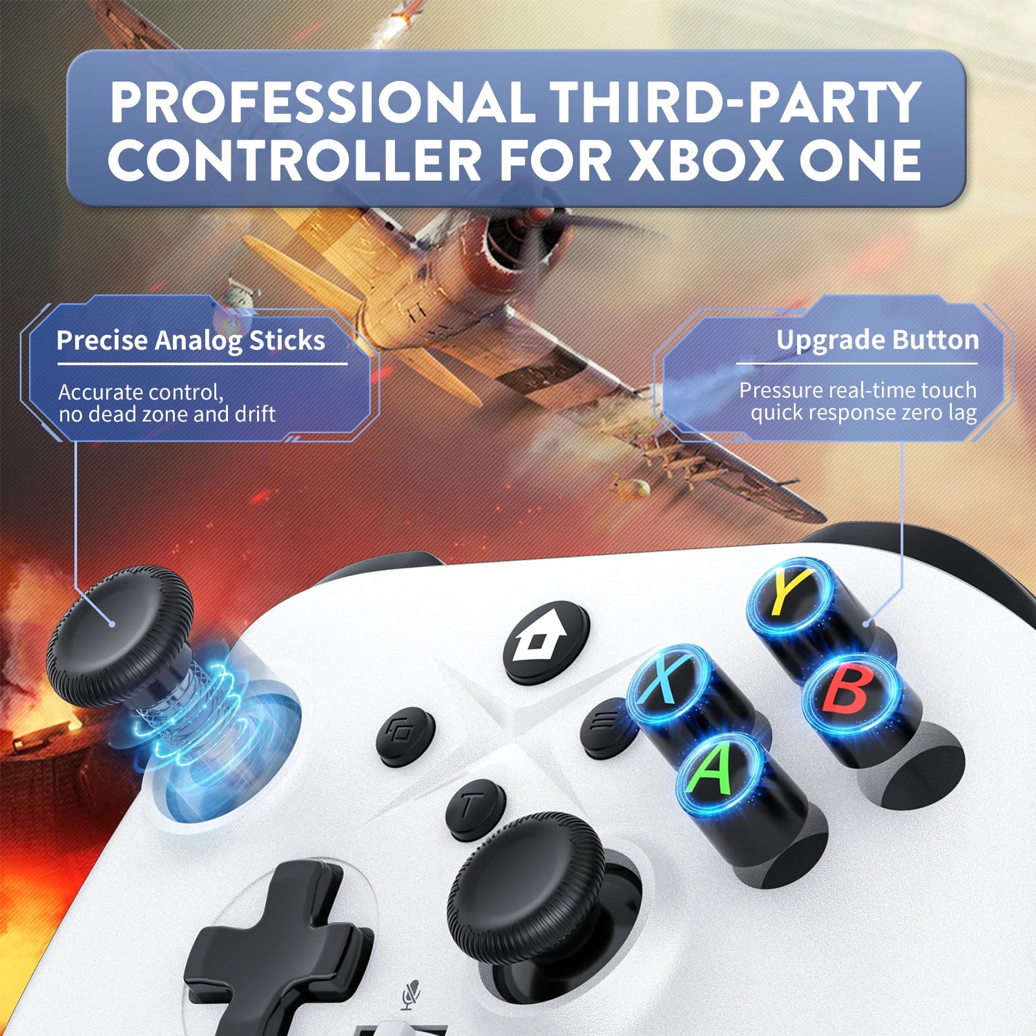 Wireless xbox controller 2.4G for Xbox One Series S X PC