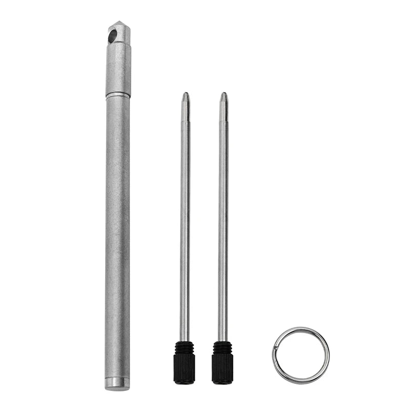 EDC Mini Titanium Pen – Outdoor Camping & Hiking Tool