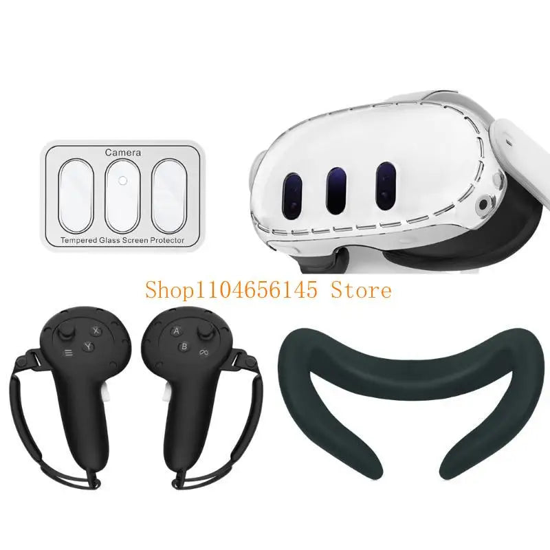 VR Headset Comfort Cover for Meta Quest 3 – Improved Gaming Experience