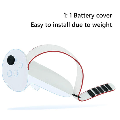 VR Headset Accessories Kit for Meta Quest 3 – Battery Cover, Joystick