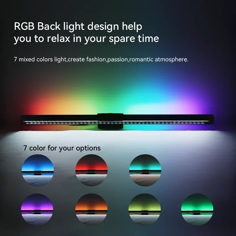 RGB LED Monitor Light Bar – 44cm Screen Hanging Lamp