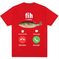 Funny Meme T-shirt – “Fih Is Calling” Humor Streetwear