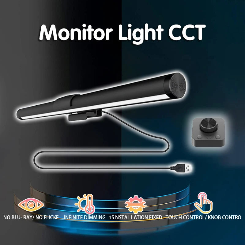 RGB LED Monitor Light Bar – 44cm Screen Hanging Lamp