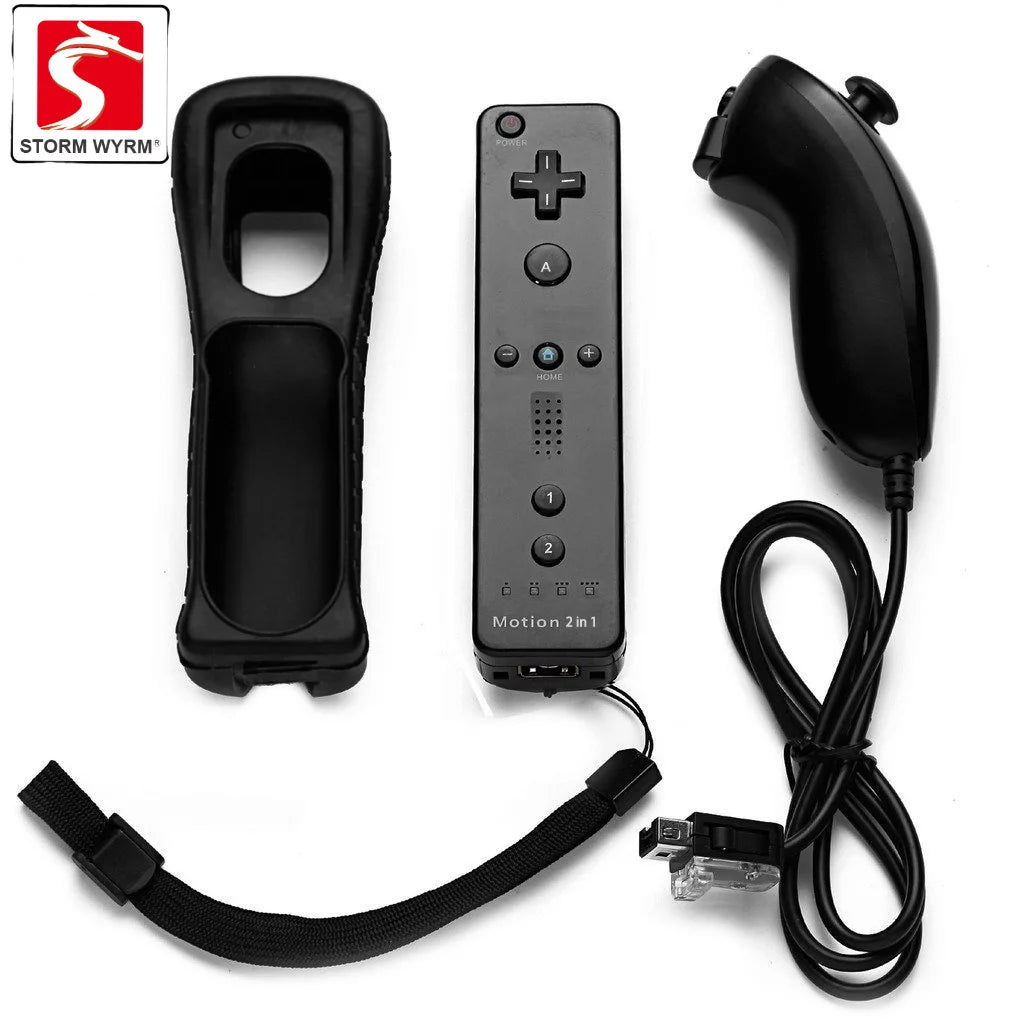 Storm Wyrm Wii Wii U controller motion plus with silicone case