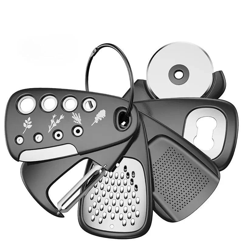 6-Piece Space-Saving Kitchen Gadgets Set – Cooking Tools
