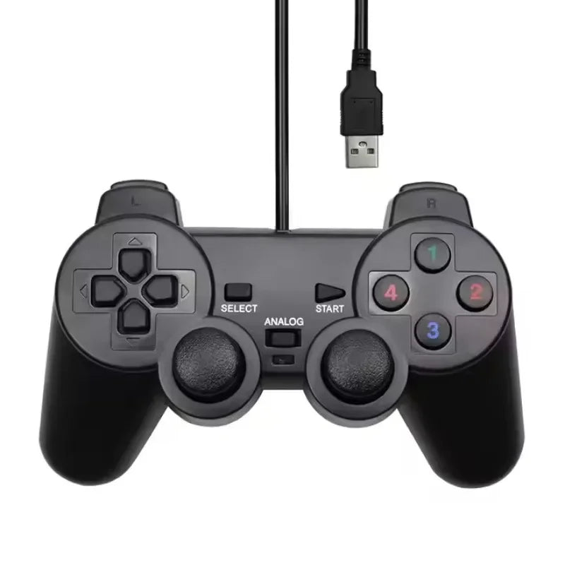 USB wired gamepad controller for PC laptop Windows compatible
