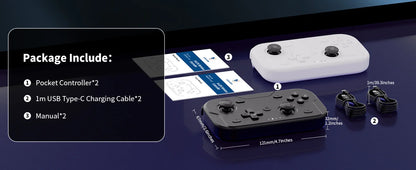 AceGamer wireless pocket controller – Compact Gaming for Switch &amp; PC