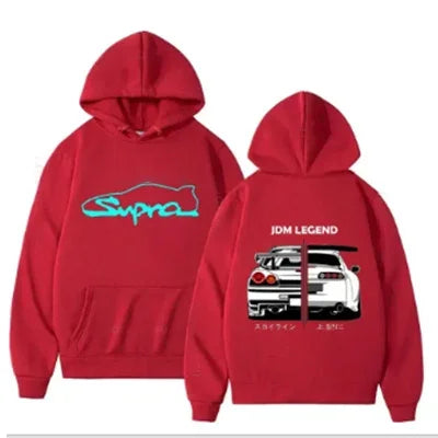 F40 Car Pattern Unisex Sweater – Warm Fall & Winter Top