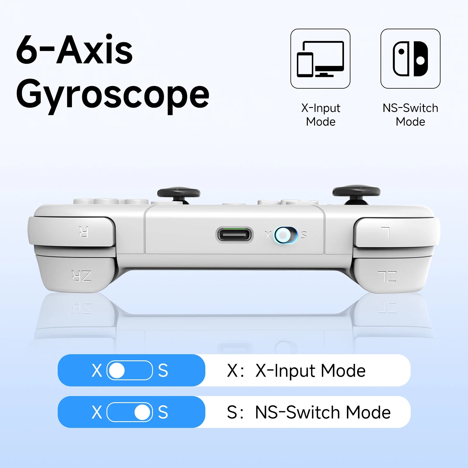 AceGamer wireless pocket controller – Compact Gaming for Switch &amp; PC