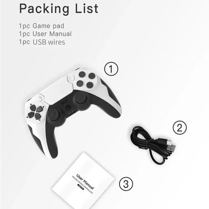 GAMINJA P48 Wireless Gamepad for PS4 PS3 &amp; PC – Six-Axis