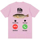 Funny Meme T-shirt – “Fih Is Calling” Humor Streetwear