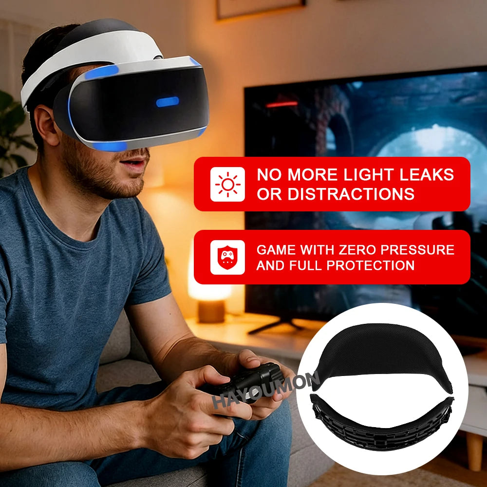 PSVR 1.0 Head Cushion &amp; Breathable Face Pad Replacement Kit