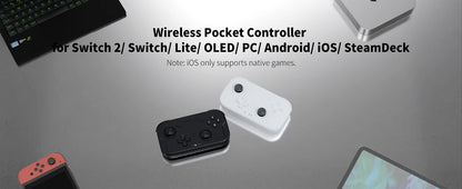 AceGamer wireless pocket controller – Compact Gaming for Switch &amp; PC