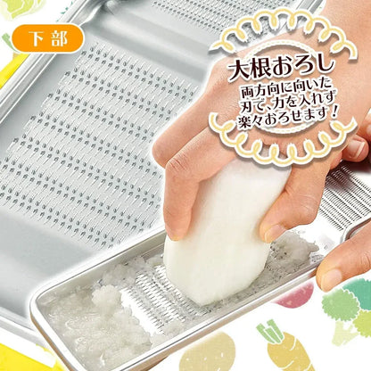Japanese Ginger Grinder – Household Grated Mustard &amp; Spice Tool