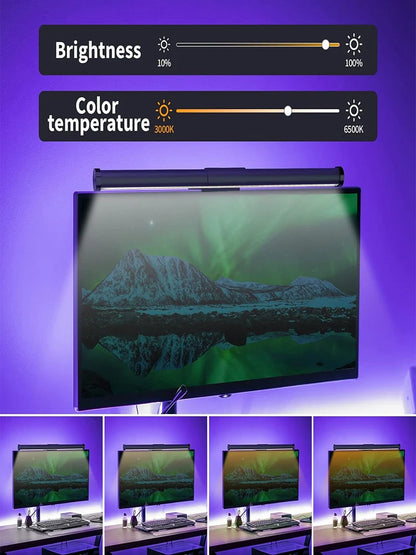 RGB LED Monitor Light Bar – 44cm Screen Hanging Lamp
