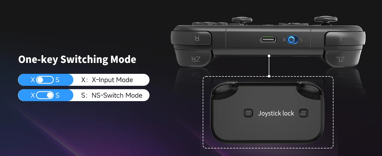 AceGamer wireless pocket controller – Compact Gaming for Switch &amp; PC