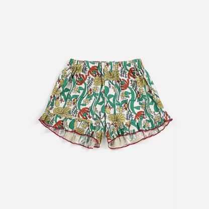 Girls Countryside Flower Printed Dress – Kids Summer Outfit