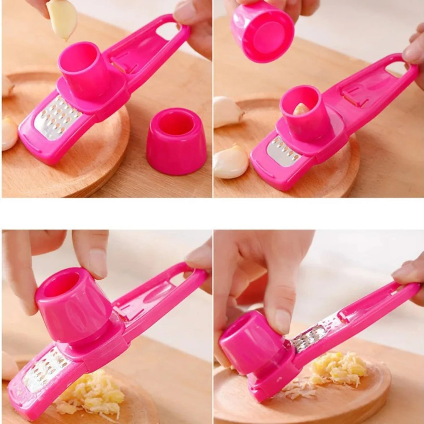 Manual Mini Garlic Grinder – Creative Garlic Press Tool