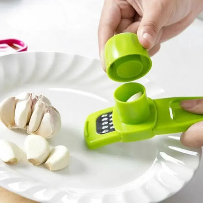 Mini Garlic Grinder &amp; Press – Kitchen Cooking Accessory