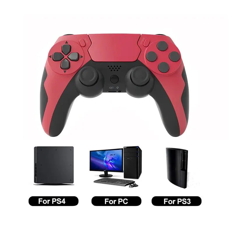 GAMINJA P48 Wireless Gamepad for PS4 PS3 &amp; PC – Six-Axis