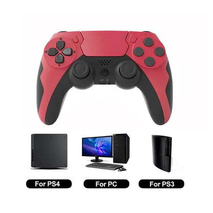 GAMINJA P48 Wireless Gamepad for PS4 PS3 &amp; PC – Six-Axis