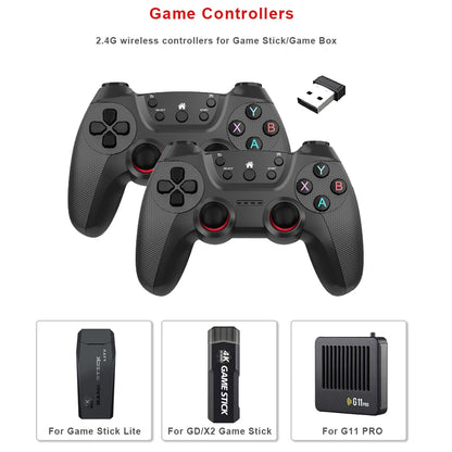 Wireless gamepad mando android pc tv box mobile controller