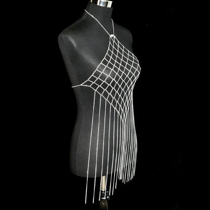 Fringed Punk Bra Dress – Women&