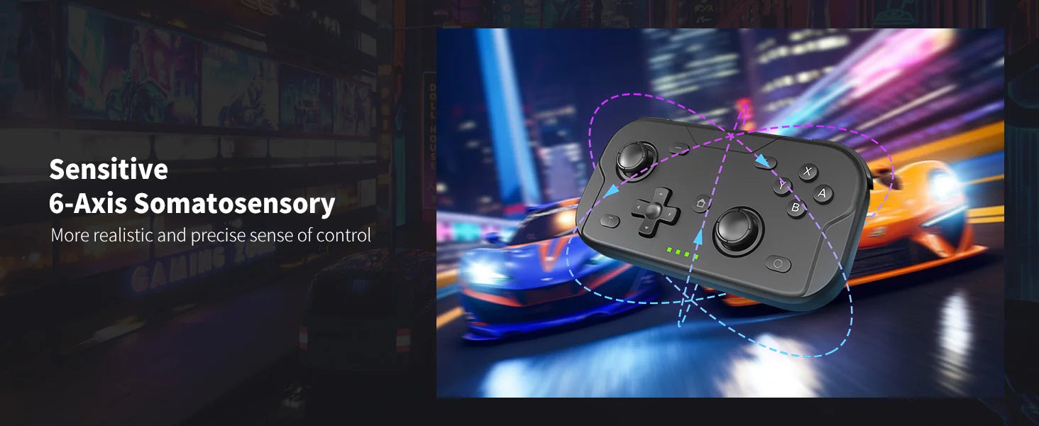 AceGamer wireless pocket controller – Compact Gaming for Switch &amp; PC