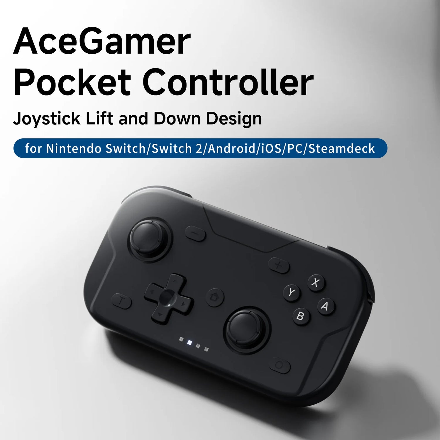 AceGamer wireless pocket controller – Compact Gaming for Switch &amp; PC