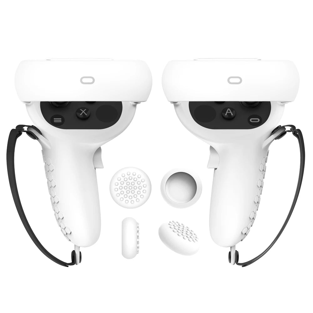 Silicone VR Controller Cover &amp; Knuckle Grip for Oculus Quest 2/3